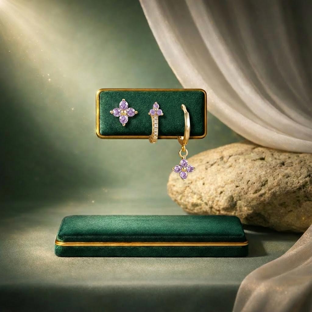 Boucles d’Oreilles Éclat & Douceur