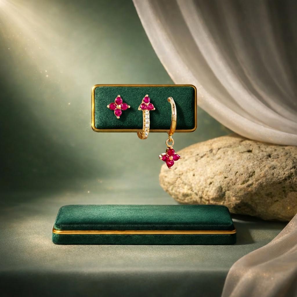 Boucles d’Oreilles Éclat & Douceur