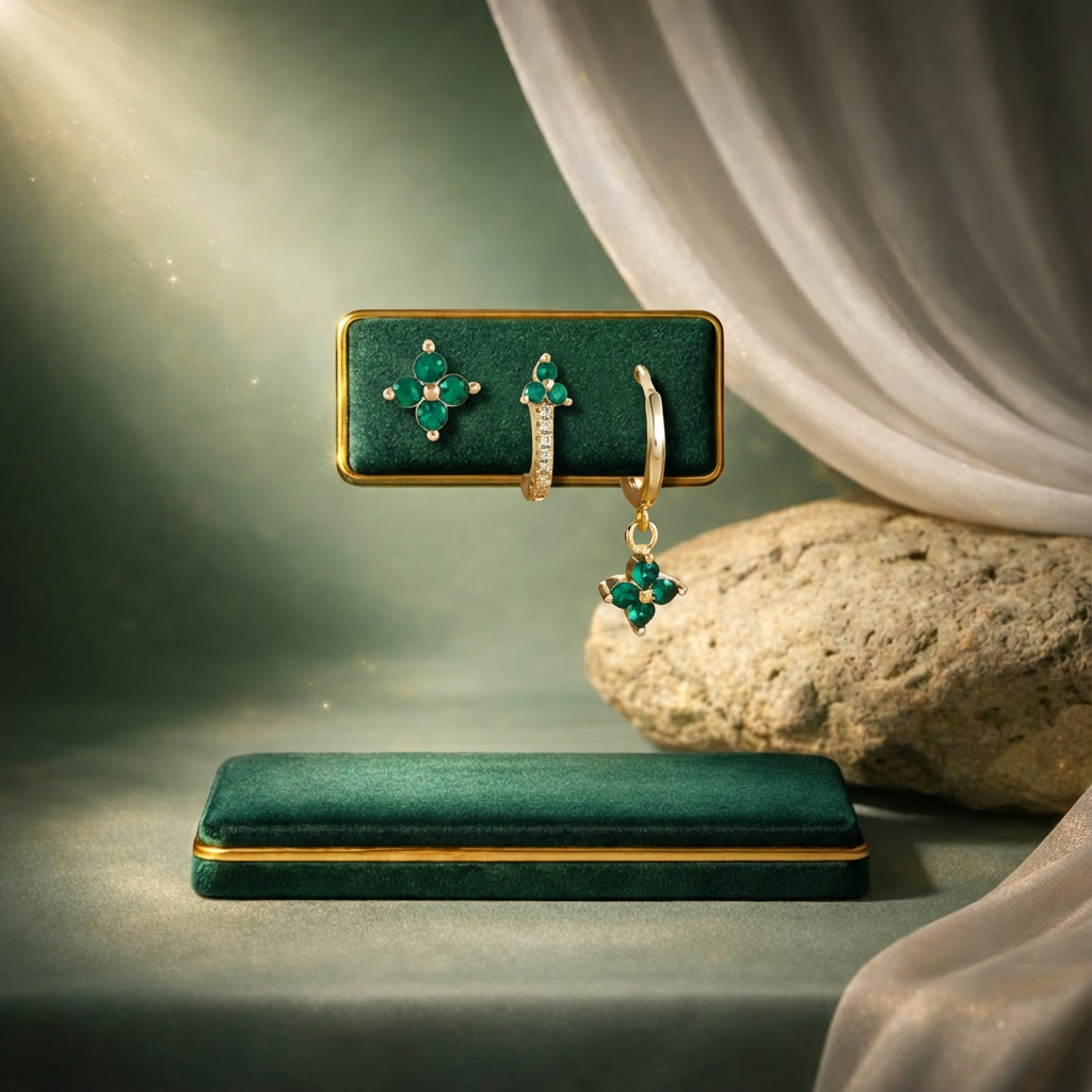 Collection Éclat – Boucles d’oreilles