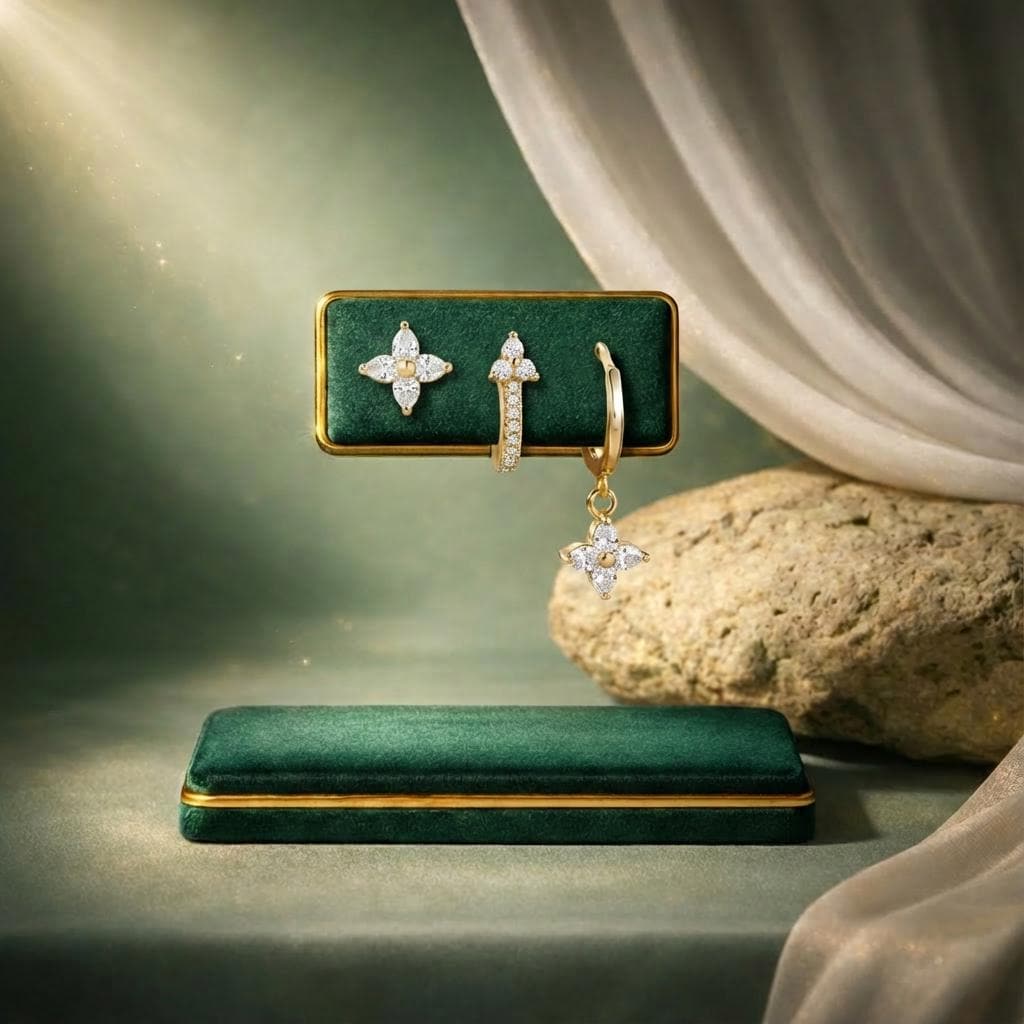 Boucles d’Oreilles Éclat & Douceur