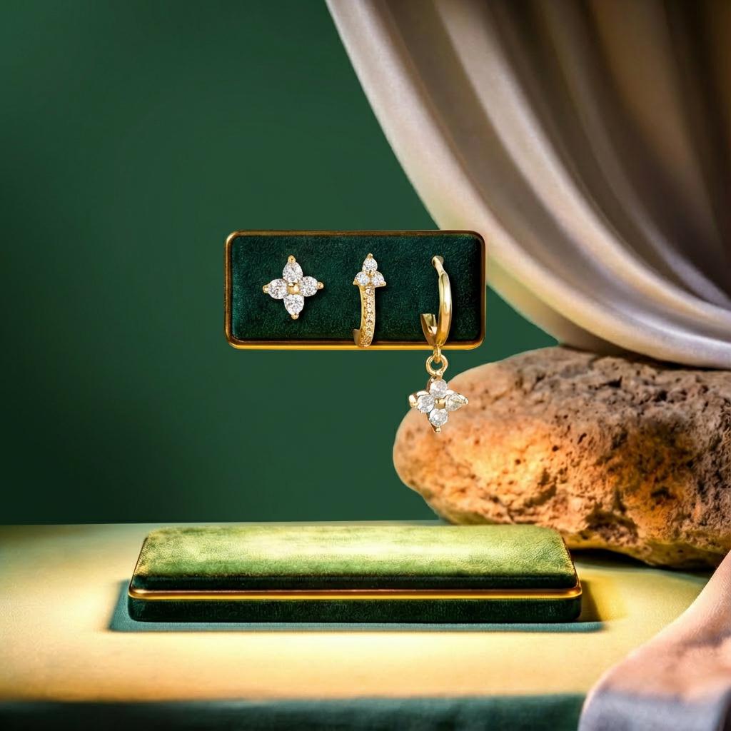 Boucles d’Oreilles Éclat & Douceur