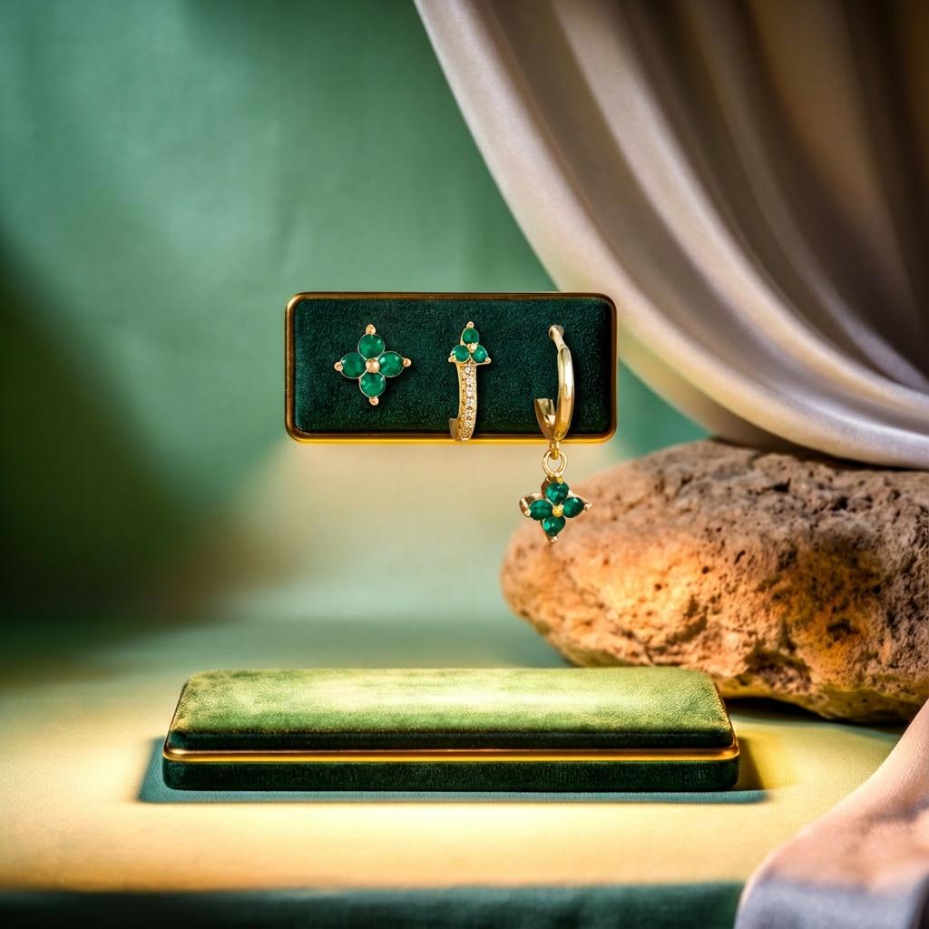 Boucles d’Oreilles Éclat & Douceur