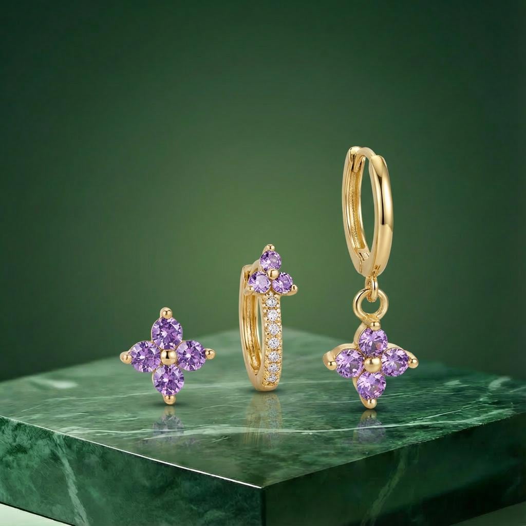 Boucles d’Oreilles Éclat & Douceur