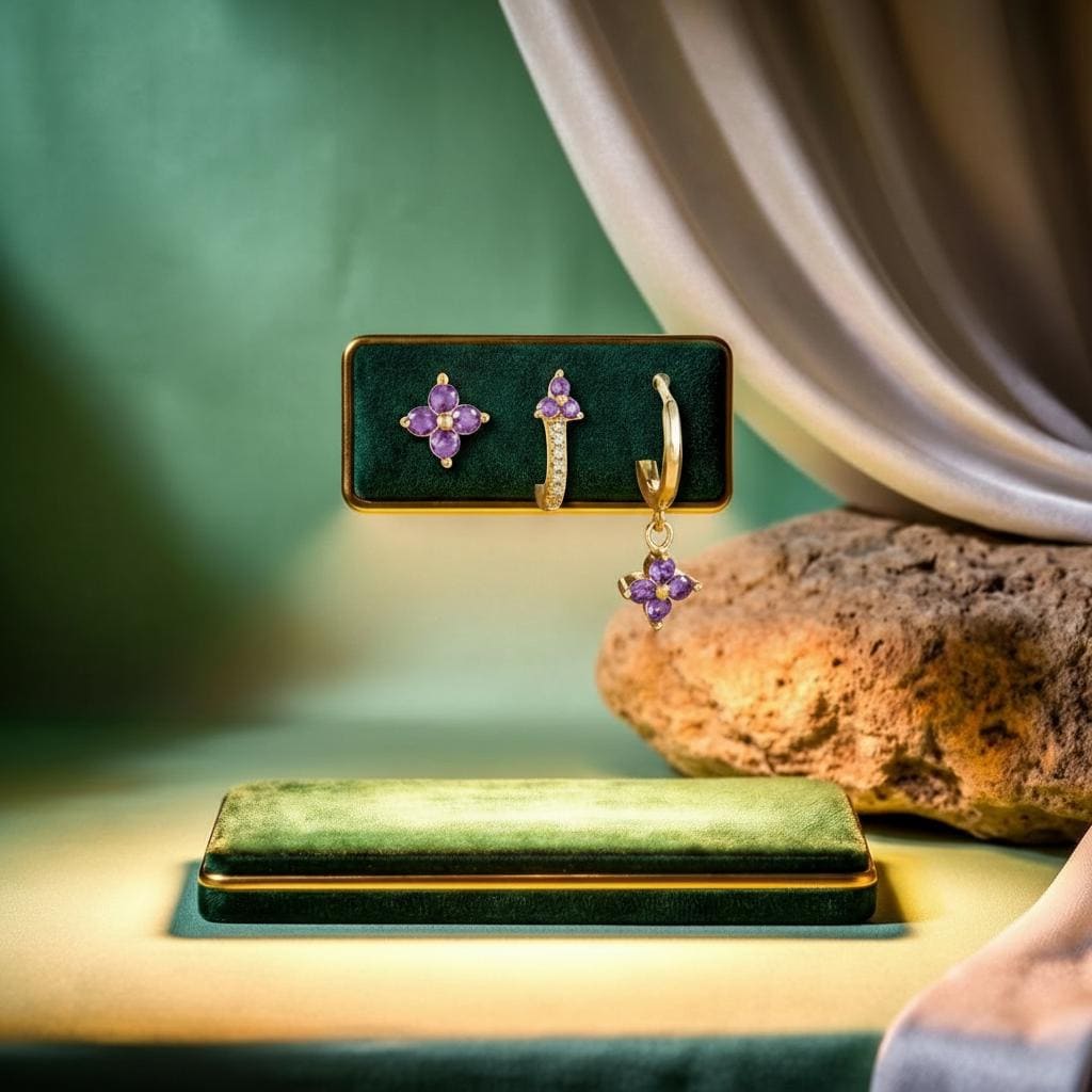 Boucles d’Oreilles Éclat & Douceur